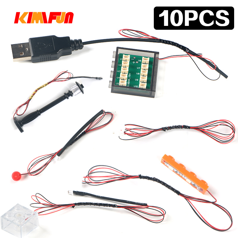 Tech Accessories Hub - 10 Chiếc DIY LED 2pin 1X1