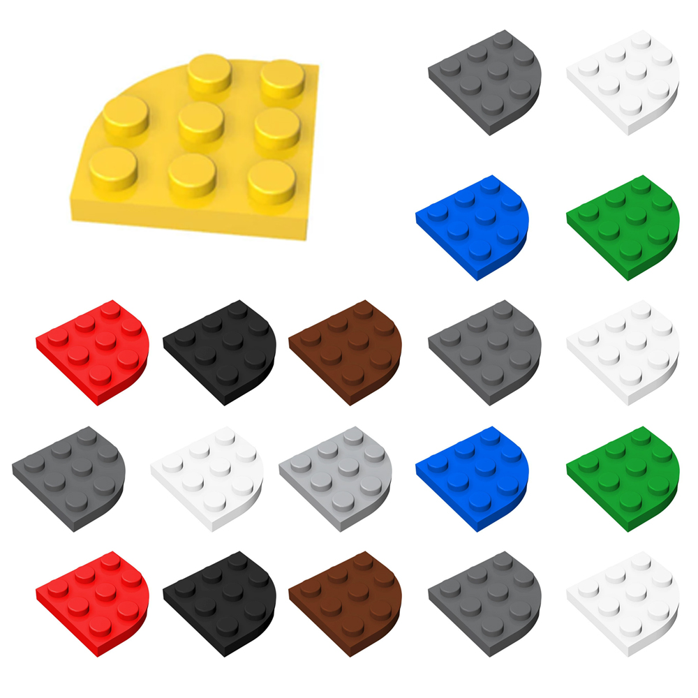 Tech Accessories Gifts - 60PCS 30357 Bricks Round Corner Plate