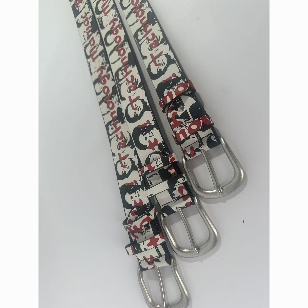 Tech Wear Accessories - Trendy Punk Graphic Print Novelty Waist