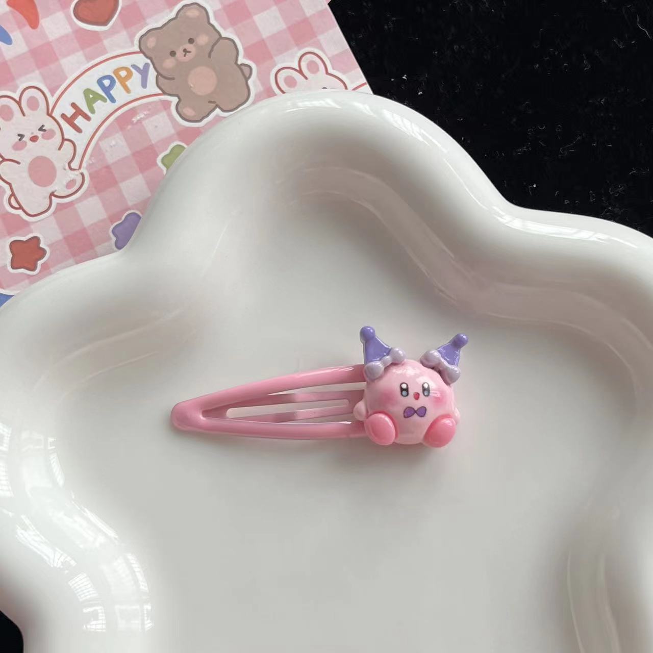 1~10pcs Cute Kirby BB Hair Cli - đánh giá và giá Tech Hair Accessories