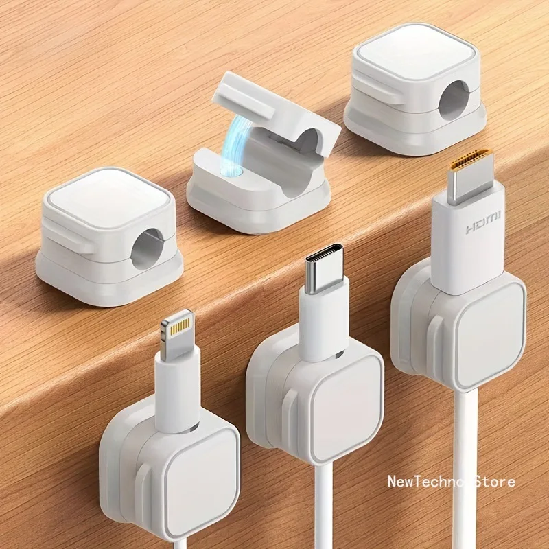 Magnetic Cable Organizer, Wall - đánh giá và giá Desk Cable Clip
