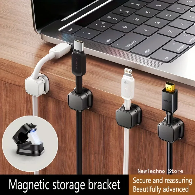 Magnetic Cable Organizer, Wall - đánh giá và giá Desk Cable Clip