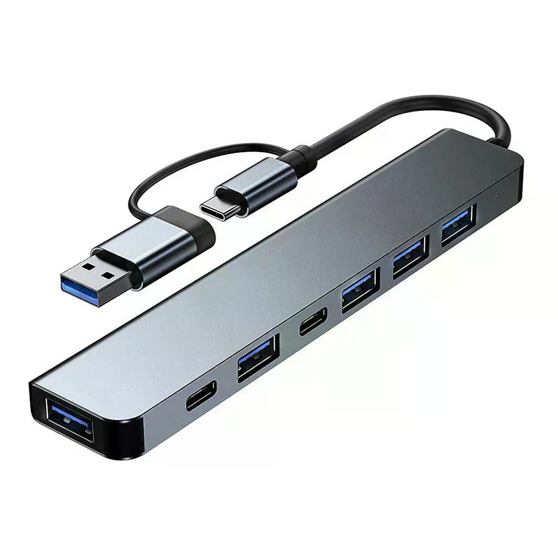 7 In 2 USB HUB With Splitter C - đánh giá và giá Usb Hub 7 Port