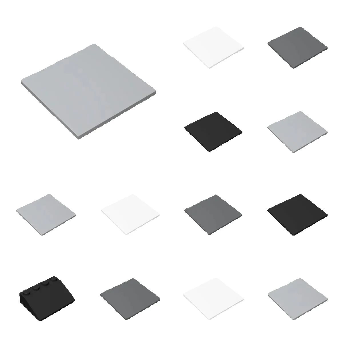 10pcs 10202 Flat Tile 6x6 High - đánh giá và giá Tech Accessories Gifts