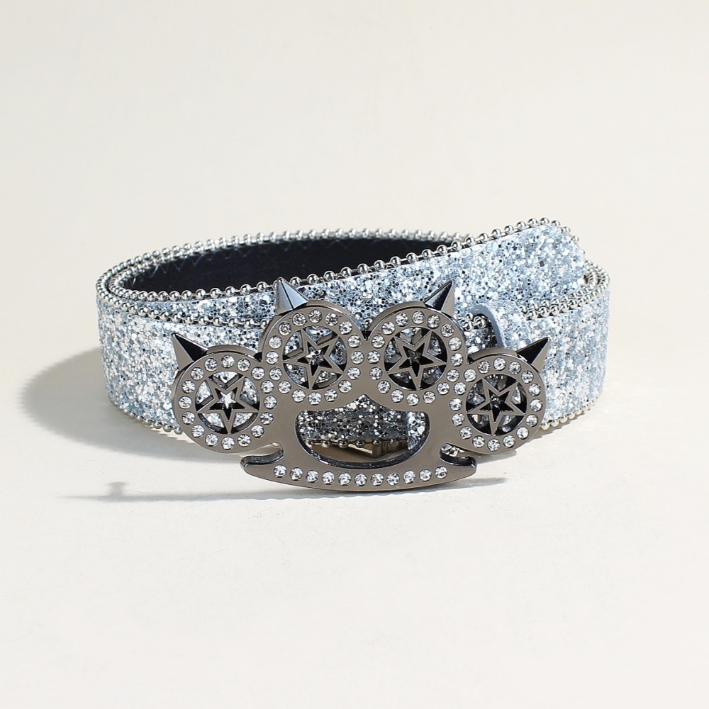 Y2K Rhinestone Belt Punk Knuck - đánh giá và giá Tech Wear Accessories