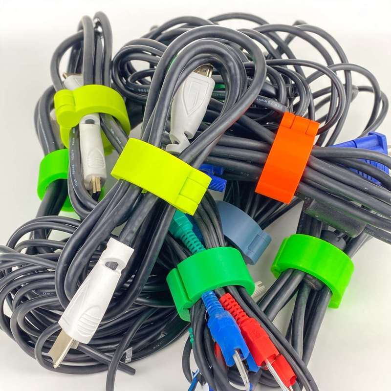 30mm Universal Cable Organizer - đánh giá và giá Desk Cable Clip