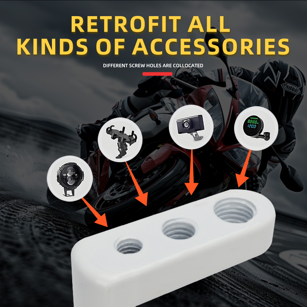 1/2Pcs Universal Car Motorcycl - đánh giá và giá Tech Q