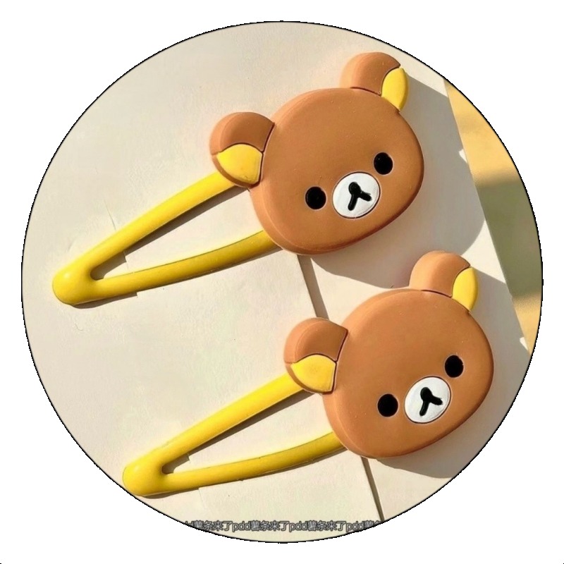 Cute Rilakkuma Cartoon Hair Cl - đánh giá và giá Tech Hair Accessories