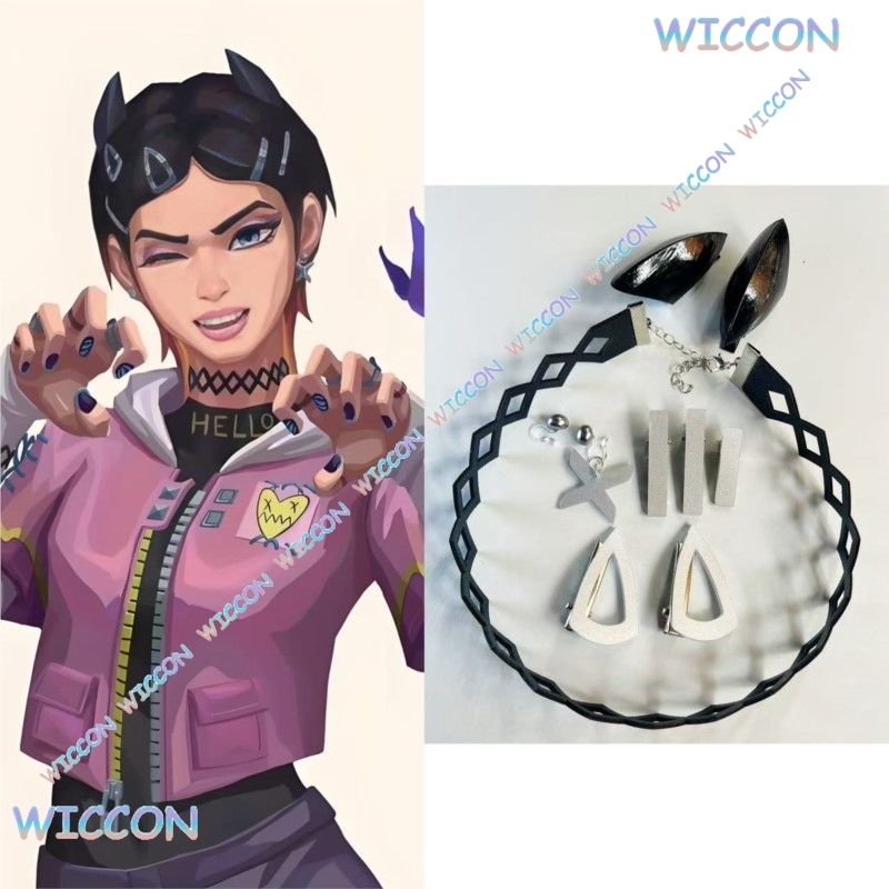 Valorant Clove  Clip Collar Bu - đánh giá và giá Tech Hair Accessories