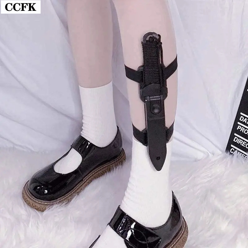 Goth Leg Ring Kawaii Knife Pro - đánh giá và giá Tech Wear Accessories